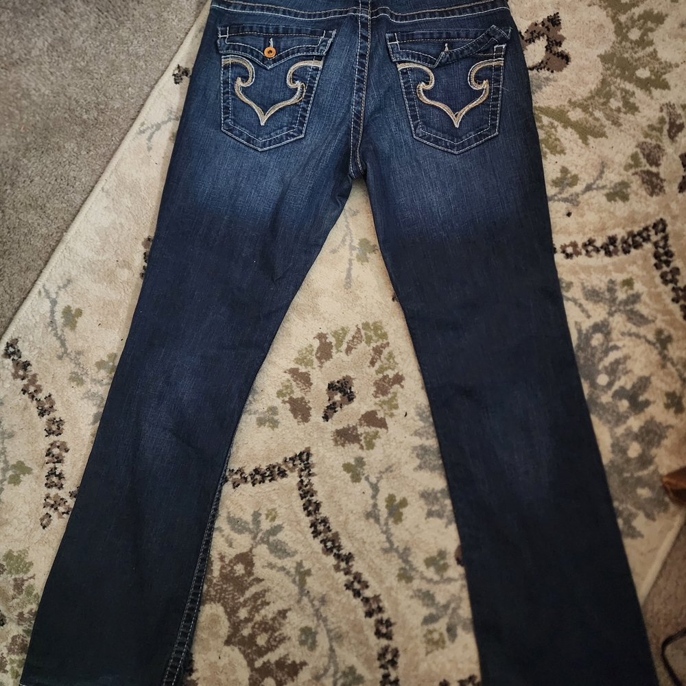 Big Star Women's Boot Cut Jeans - Dark Blue